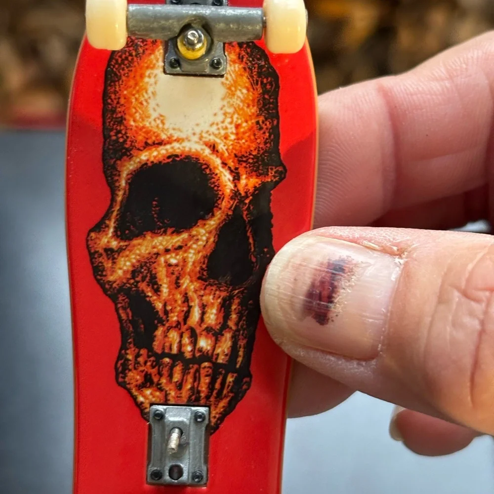 Tech Deck Vintage Santa Cruz Red Skill Fingerboard  Y2K